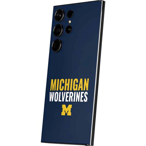University of Michigan Wolverines M Galaxy S25 Ultra Skin